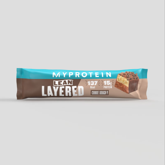 My Protein Lean Layered Cookie Dough Protein Bar 3x40g